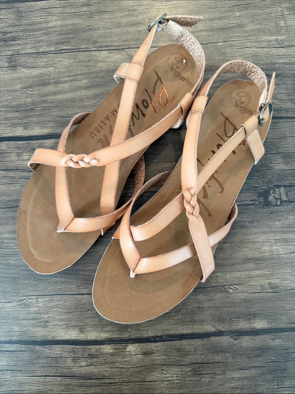 Blowfish Malibu Braided Vegan Sandals. Women’s Size 11